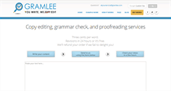 Desktop Screenshot of gramlee.com