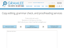 Tablet Screenshot of gramlee.com